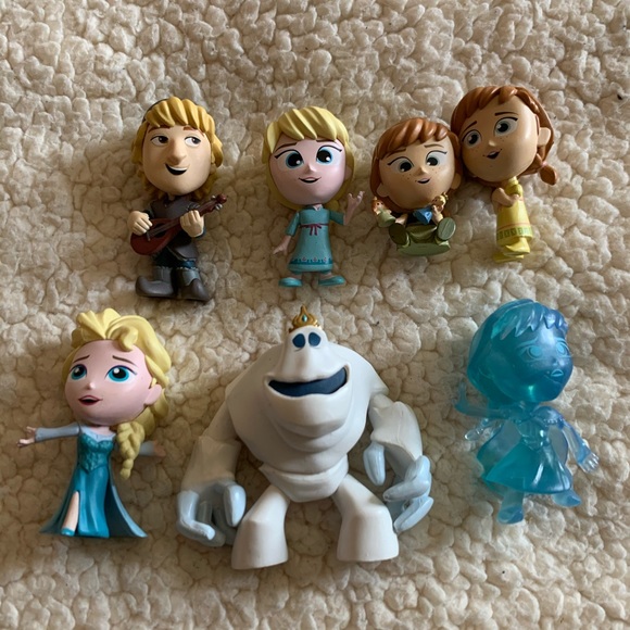 Disney Frozen Funko Mini Figure Set RARE 2015 - Picture 1 of 4